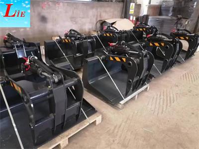 China skid steer bucket grapple attachment
