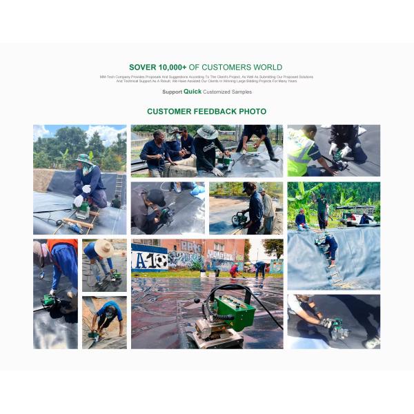 1-3MM SWT-NS900 Геомембрановая машина для сварки горячим клином для сохранения воды