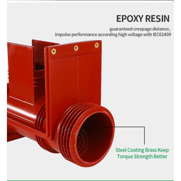 DUWAI CH3-40.5KV/660-2 High Voltage Epoxy Resin Contact Box for Indoor Switch Gear