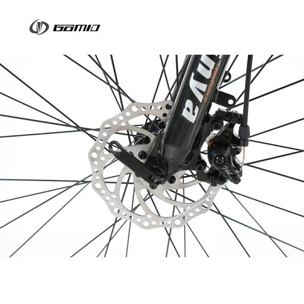 GOMID Electric Mountain City Bike 6 Speed Gears and 40-50Km Range per Power for Aluminium Alloy eMTB Bicycle