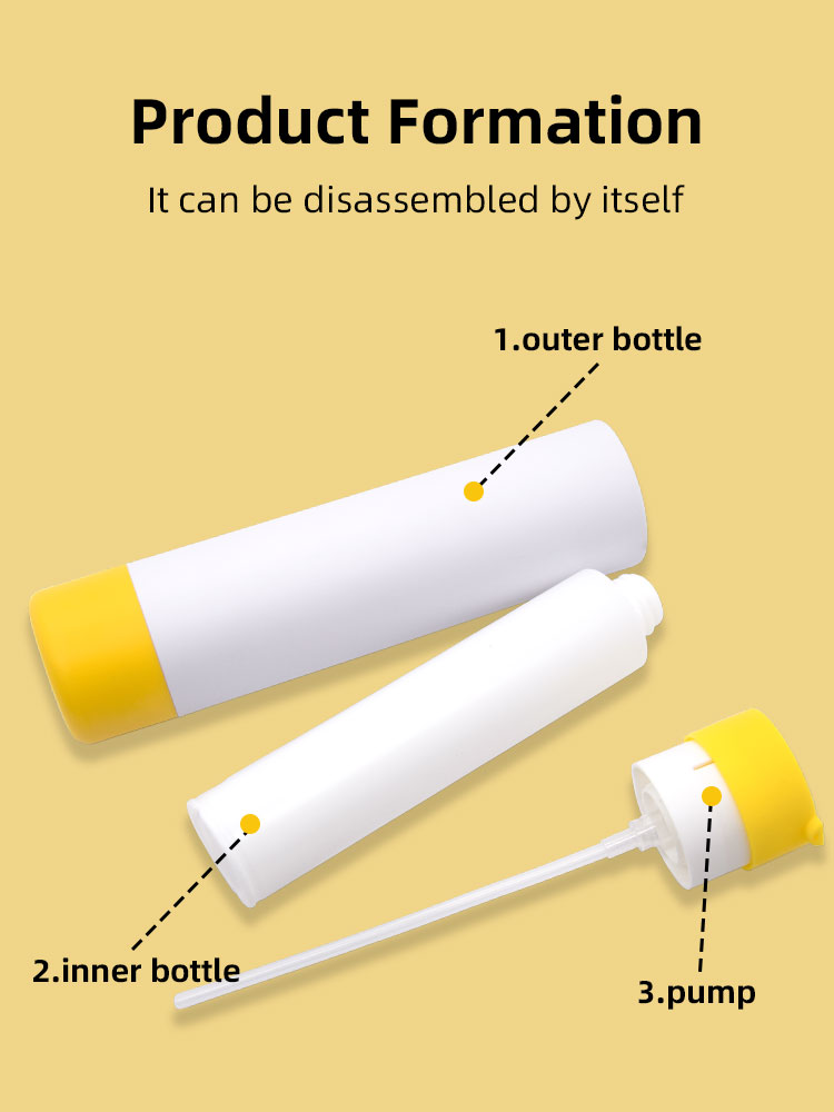 Washable косметическая бутылка Recyclable 30ml 50ml 100ml лосьона