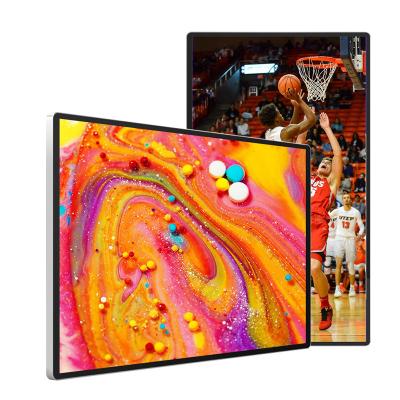 4mm Tempered Glass Indoor Digital Advertising Screens RAM 2G ROM 8G