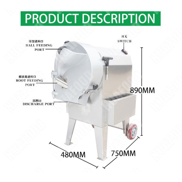 Hot Selling Commercial Vegetable Shredder With High Quality