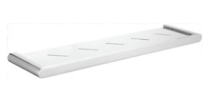 Glass shelf 85110-Square &Brass+SS304&Chrome color&bathroom accessory&fittings