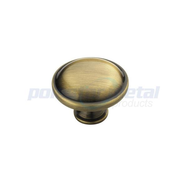 Satin Nickel Zinc Alloy Mushroom Kitchen Cabinet Knobs And Handles 1 1/4