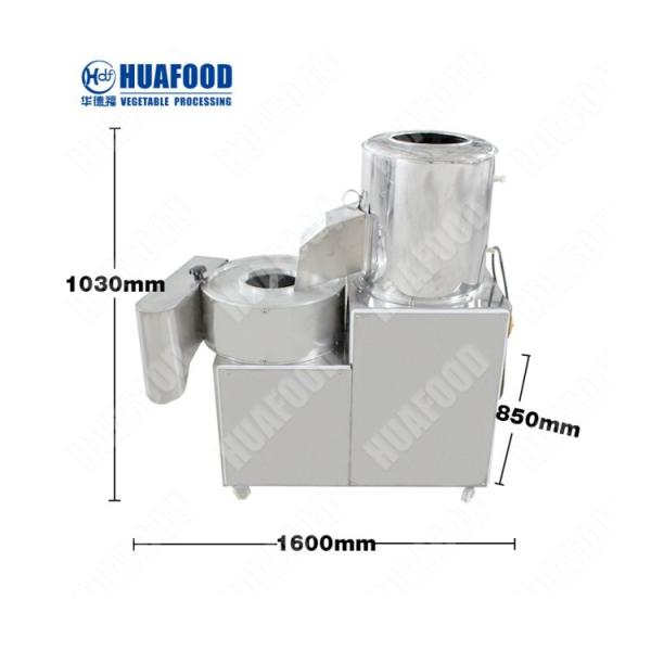 Self Service Low Price Vegetable Cleaner Potato Citrus Washer Fruit Bubble Washing Machine