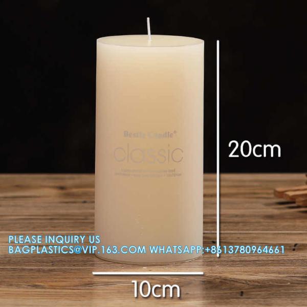 Wholesale Home Hotels Are Romantic And Tasteless Smokeless Lighting Emergency Column Wax Wedding Candlelight Dinner