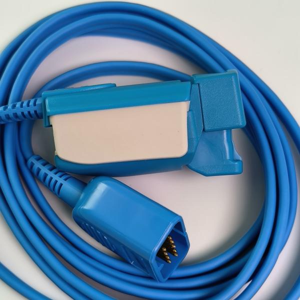 NIHON KOHDEN Пациентский монитор Пробный палец Взрослый SpO2 клип P225F Модель:TL-201T L 1.6m