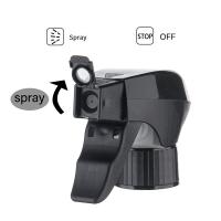 Pulvérisateur à mousse à gâchette multifonction en plastique noir 28/410, finition mate, pour le nettoyage domestique