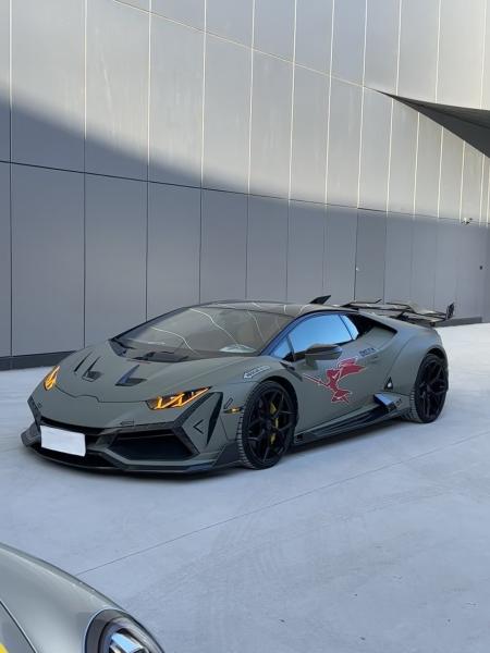 Huracan LP580 610 Carbon Fiber Body Kit  EVO Replace Front Bumper Wheel Arch
