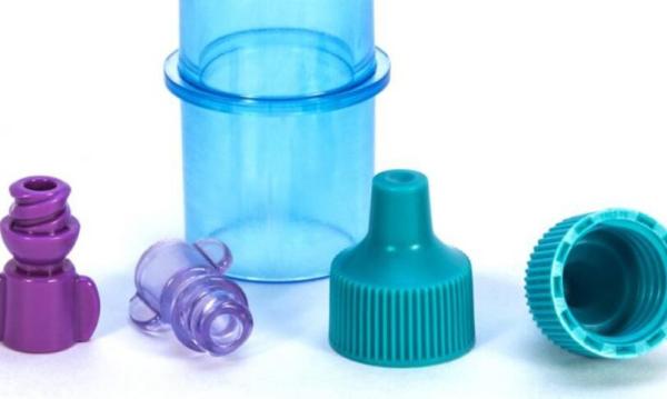 Multi Color Medical Plastic Products , Medical Moulded Products For Iv Infusion Connectors