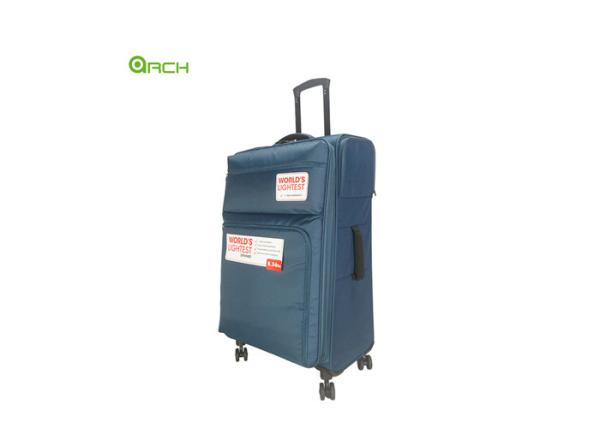 Manufacturer Super light suitcase Travel Trolley Soft Sided Luggage with spinner wheels