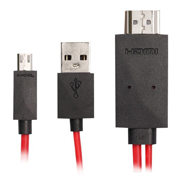 2 Meters MHL Micro USB to HDMI 1080P Cable For Android Phone Samsung Galaxy S5 S4 S3 Note