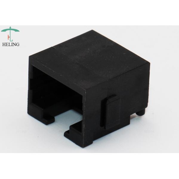 Customized Through Hole Low Profile RJ45 , Tab Up Female Lan SMT Connector