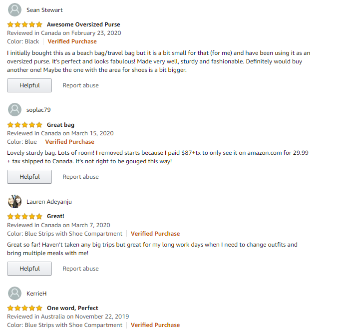 Weekend Duffel Large Overnight Tote Bags