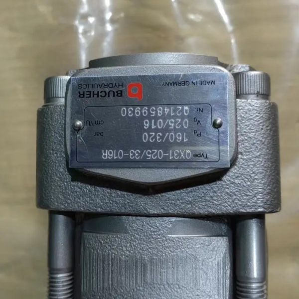 Hydraulic pumps German Bucher gear pumpQX31-025R66 QX63-100/63-100R QX31-025R65 QX63-100/63-080R QX31-025R314 QX63-100/62-125R QX31-025R29 factory