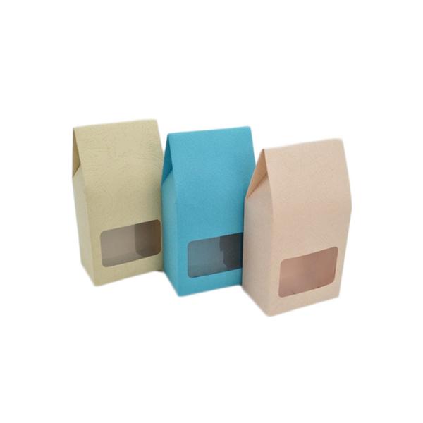 Do partido romântico portátil da caixa de presente dos doces do casamento decoração elegante do presente do favor com janela