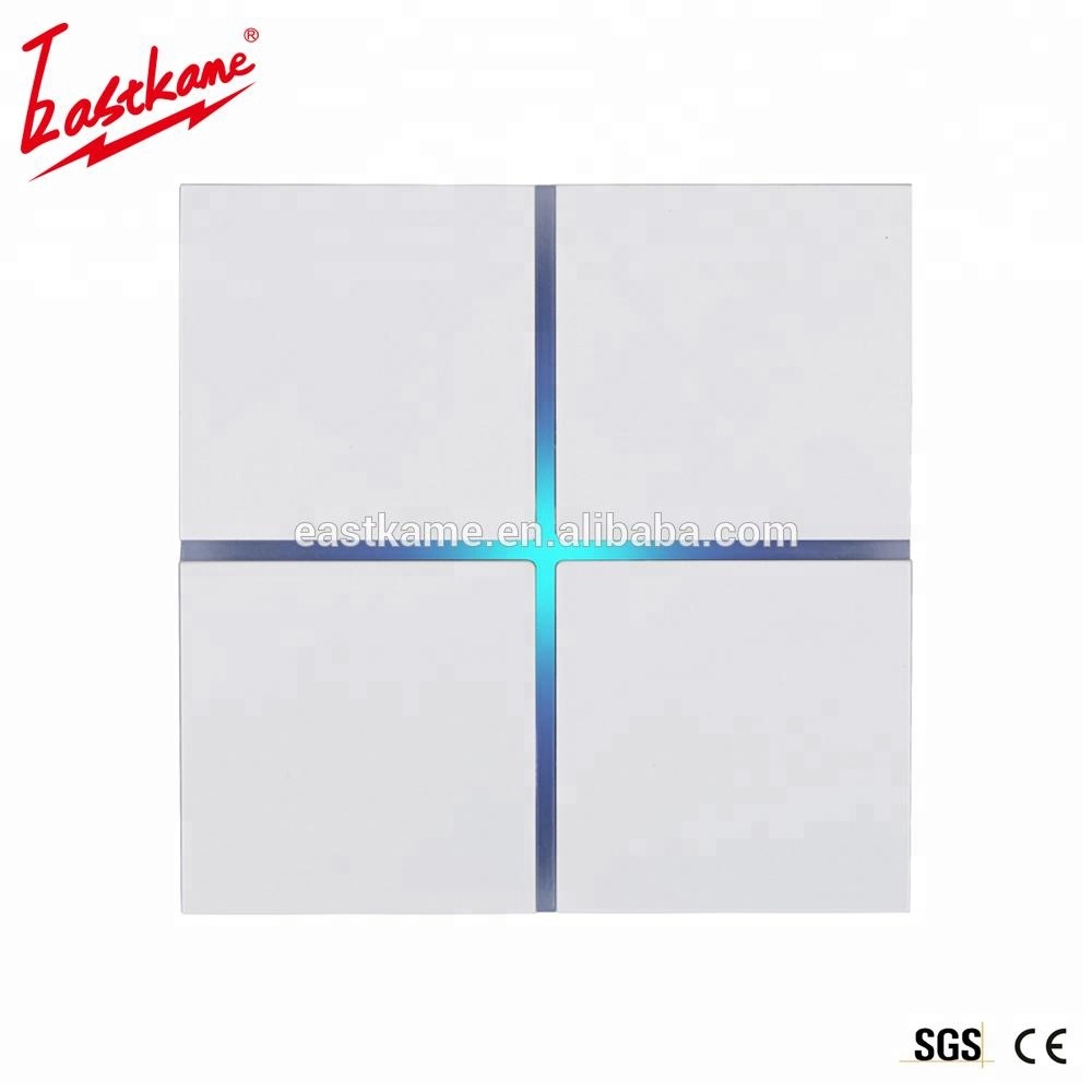 Eastkame Smart Light Touch Antique Switch Tuya Wifi Zigbee Home Automation Compatible Metal Material for Alexa & Google Home