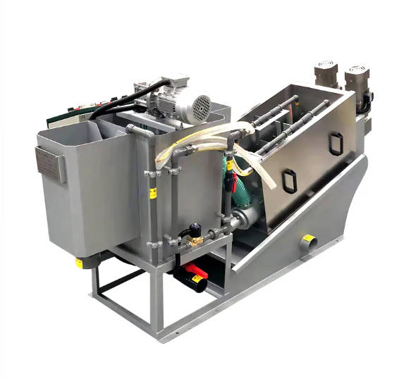 Filtro de tornillo adecuado para lodos con alto contenido de aceite