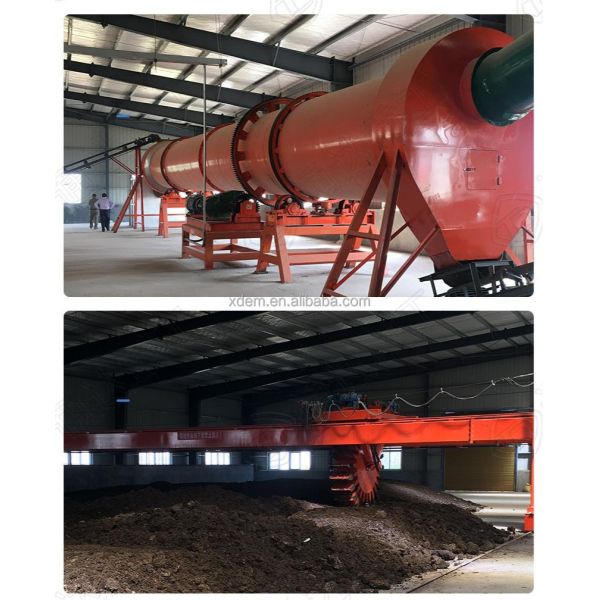 Stirring Gear Granulator Compound NPK Organic Fertilizer Production Line Equipment