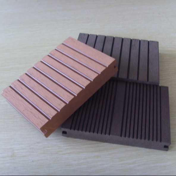 150*25mm Outdoor WPC Solid Board / Eco-friendly Plastic Wood Flooring