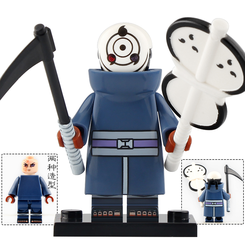 Naruto Anime Minifigures Uzumaki Naruto Uchiha Sasuke Character Mini Action Figures