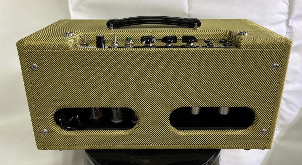 Tweedle Dee Tweedle Dee Deluxe (5E3 with Dumble Mods) Lacquered Tweed, Grand Amp Head, 5AR4*1, 6V6*2, ECC83*2 Tubes