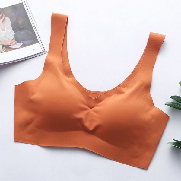 Seamless Bra Women Wholesale Ready to Ship Lady's Bralette Wire Free Comfortable A/B Cup Seamless Sporty Bra New for Women