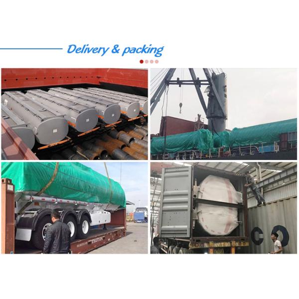 3 Axle Aluminum Stainless Carbon Steel Heavy Fuel Oil Truck Tanker Oil Tank Truck Trailer