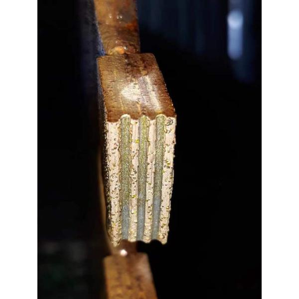 Бриллиантовые и кобальтовые секции для резки мраморных блоков