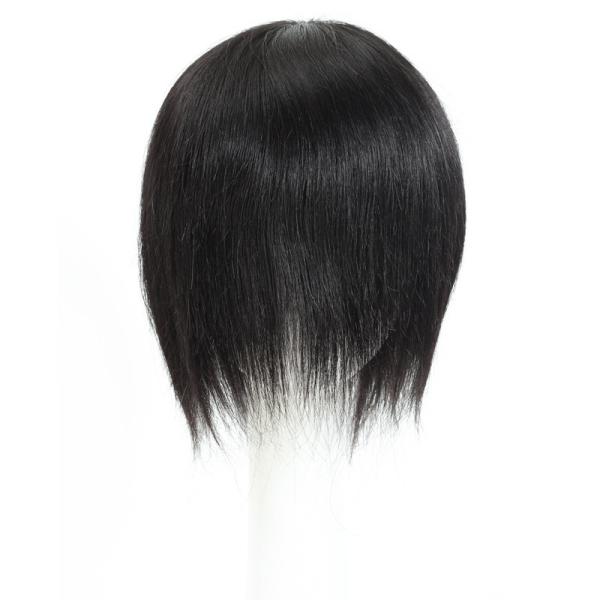 100% Unprocessed Raw Virgin Brazilian Straight Natural Woman Human Hair Silk Top Base Wigs