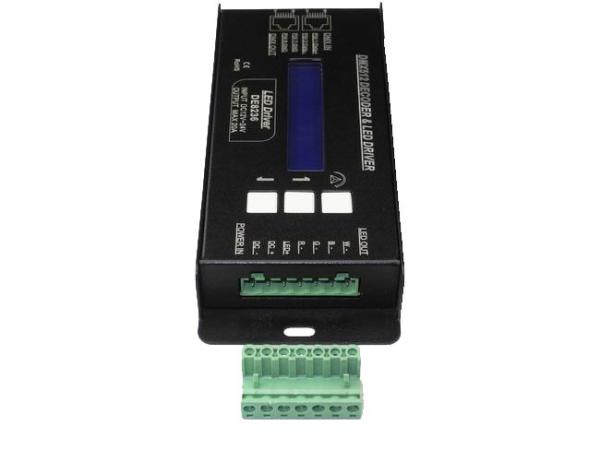 Four Channels LED DMX512 Decoder With RGBW RJ45 Pheonix Plug termials