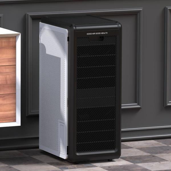 Freestanding Hepa UV Air Purifier With Japan DC Motor And Humidifier