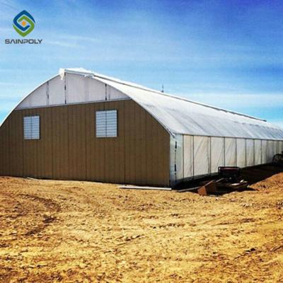 Galvanized Steel Skeleton 9m Light Deprivation Greenhouse