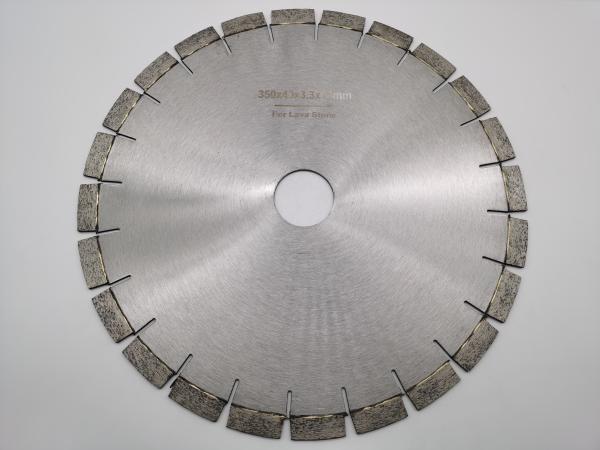 350mm Diamond Saw Blade for Cutting Volcanic Rock Stone Disc Cutter 350*40*3.3*15*50mm