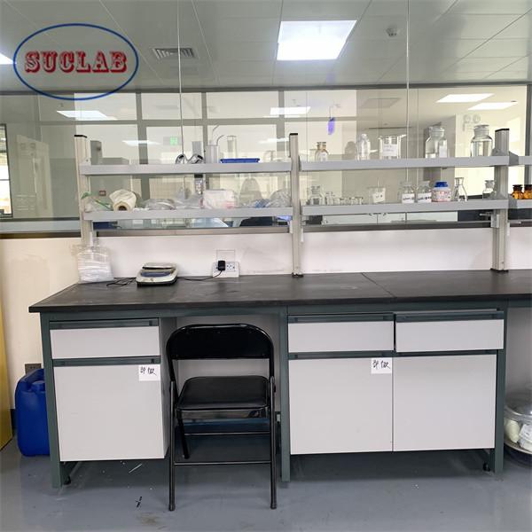 Revestimento em pó Móveis de laboratório de química com fácil instalação Desenhos personalizáveis
