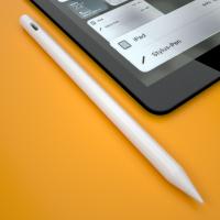 Stylet en aluminium pour iPad, diamètre 0,9 cm, charge complète rapide de 15 minutes