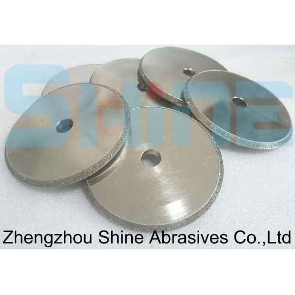 1E1 Electroplated diamond wheel for cast iron profile grinding sharpening