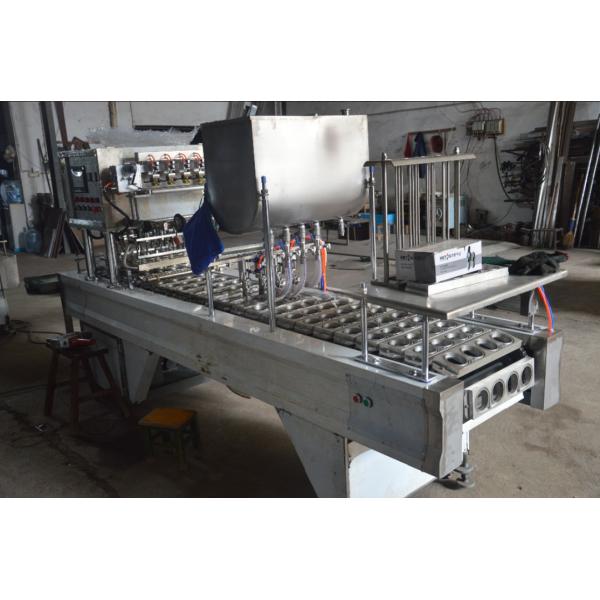 Automatic Grade Ice Cream Cup Filling Machine with 100% Filling Accuracy