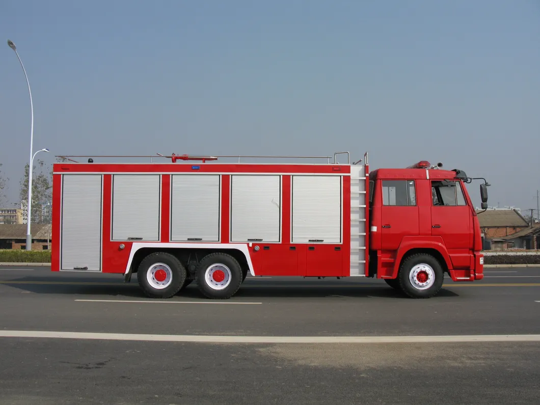 16tons Fire Engine Vehicle 251hp-350hp Foam And Water Tanker Fire Truck