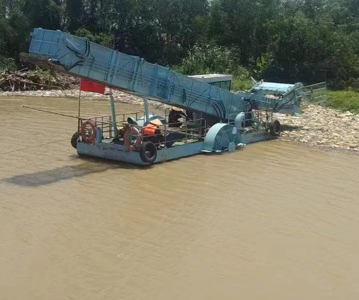 2 секции Сборщик водных растений с глубиной сбора 1,2 м для сбора водных водорослей в реках