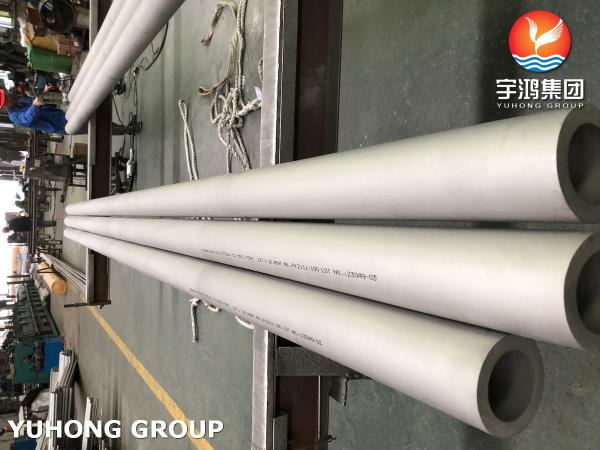 ASTM A312 316Ti Tubo de aço inoxidável de parede espessa Forte resistência à corrosão
