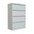Wide Metal Lateral 4 Drawer Filing Cabinet Fire Resistant