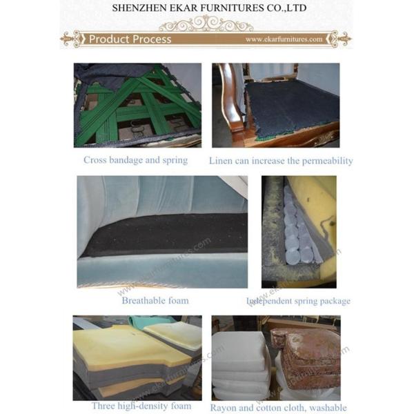 Luxury Hotel Room Furniture Modern Design Leather Sofa TI-006