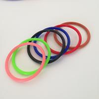 Anéis-O de borracha pequenos resistentes do silicone do óleo com tamanho e cor diferentes