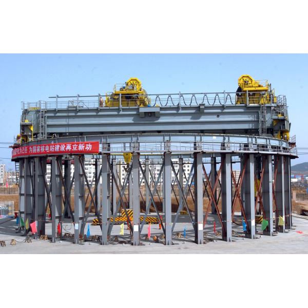 Double Girder Overhead Nuclear Polar Crane Circle Crane 115t~360t PLC control