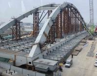 Conception de la structure en acier standard avec pont à poutre de Bailey certifié européen