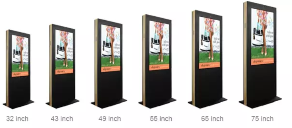 касание дисплея IP65 монитора Signage 1.8kw 450nits цифров ультракрасное