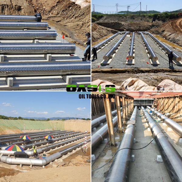 Wire Wrapped Water Well Screen Pipe Made from High Grade Stainless Steel for Water Production and Performance in Water Wells