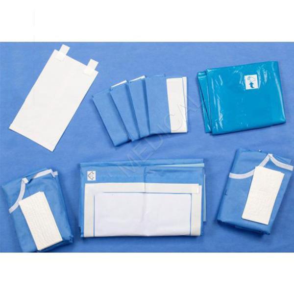 Bloco descartável da C-seção do bloco da cesariana do pacote obstétrico de Sterile do fabricante do CE